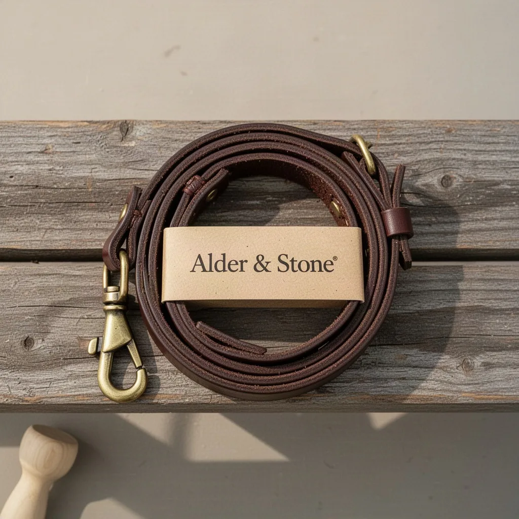 Alder & Stone Bridle Leather Leash