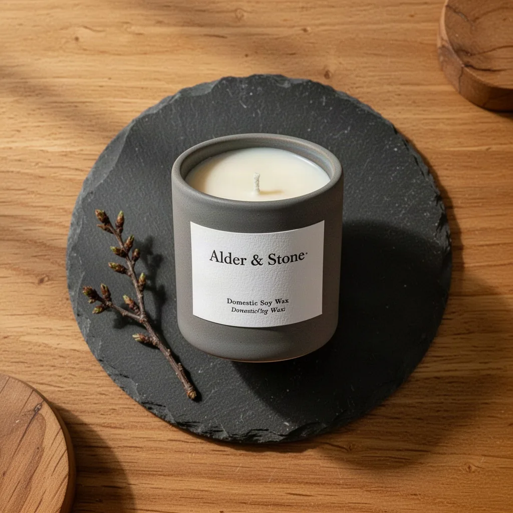 Alder & Stone Hearth & Timber Candle