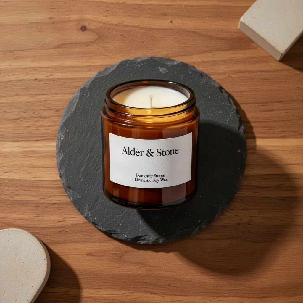 Alder & Stone Hearth Soy Candle II